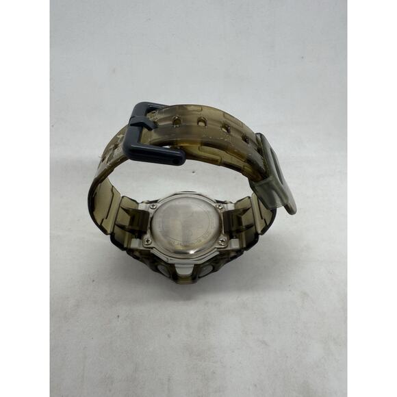 Vintage Casio Baby-G Watch BG-169RA Transparent Smoke Gray / White Accents As Is - Picture 8 of 8